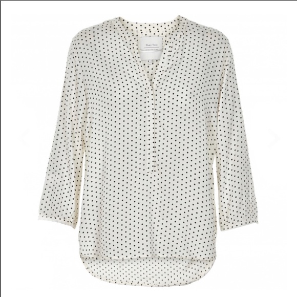 Part Two ChiChi Dot Blouse NWT Size M/L - Picture 1 of 3